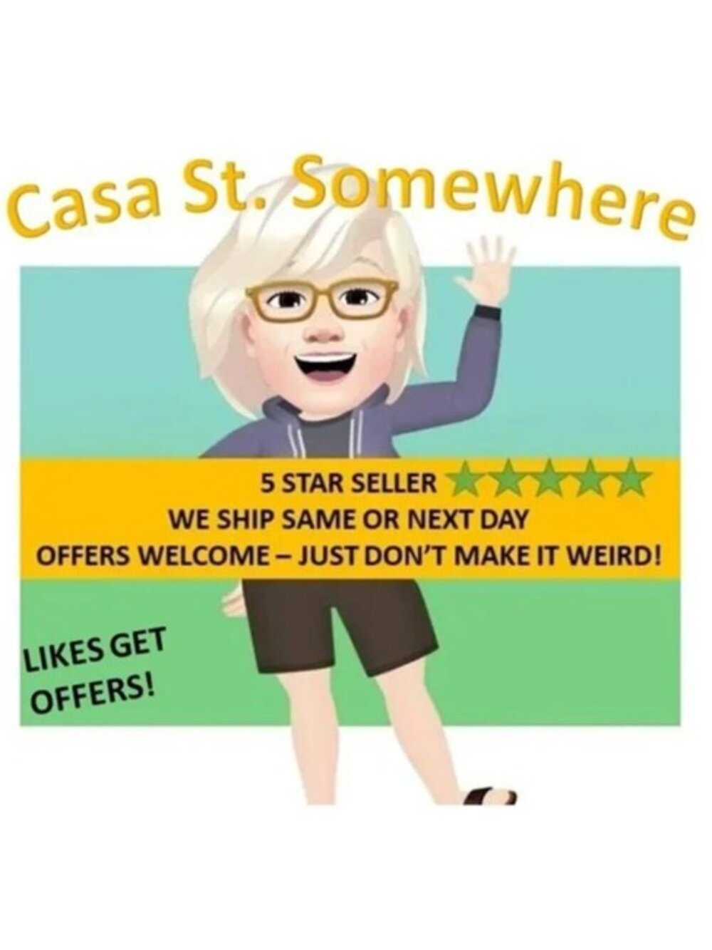 WELCOME TO CASA SAINT SOMEWHERE!🌻